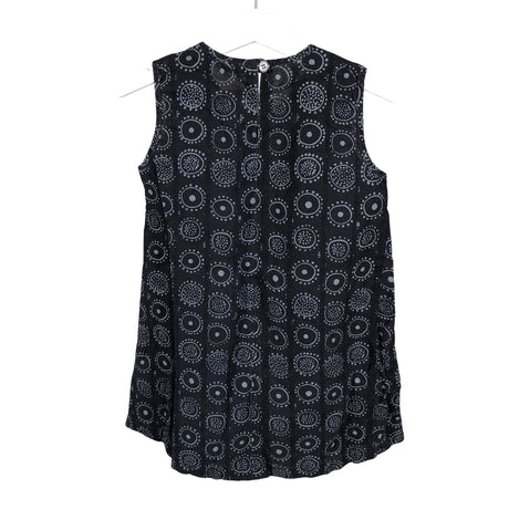 Tyttöjen Marimekko - Kangasmekko, koko 104 - 110 - Musta (2)