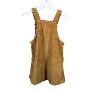 Tyttöjen Lindex - Kangasmekko, koko 110 - 116 - Keltainen (2)