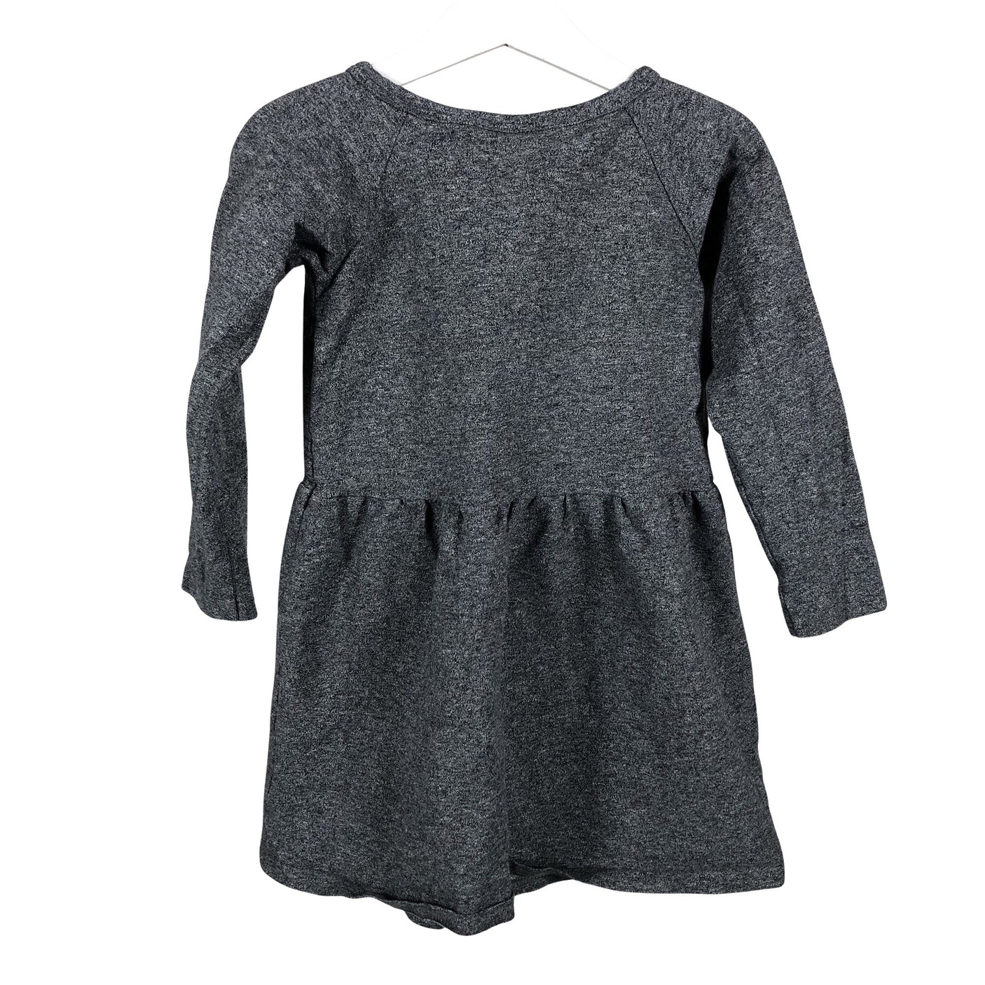 Tyttöjen Papu - Trikoomekko, koko 98 - 104 - Harmaa (2)