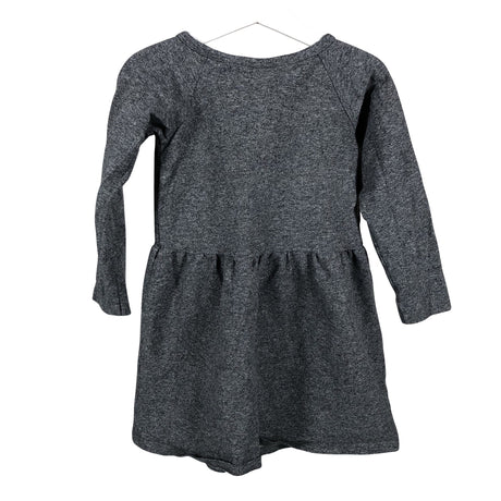 Tyttöjen Papu - Trikoomekko, koko 98 - 104 - Harmaa (2)