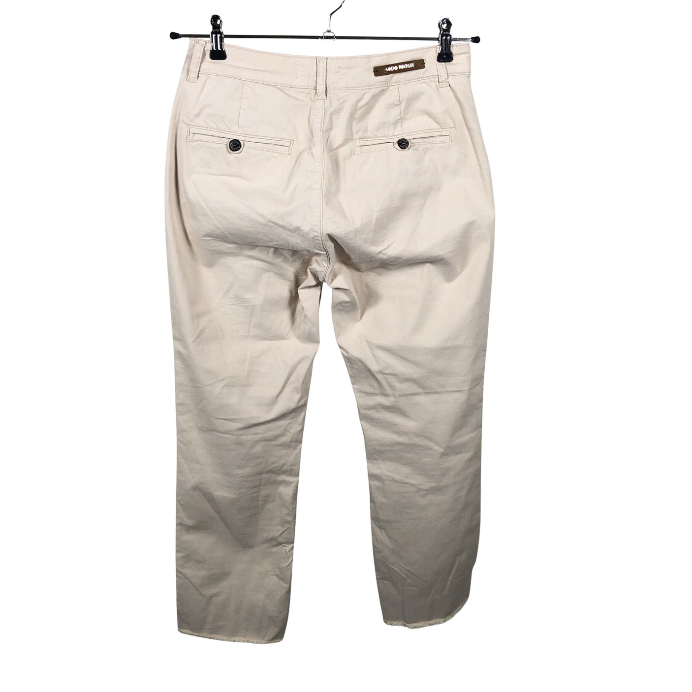 Naisten Mos Mosh - Kangashousut, koko W28 - Beige (4)