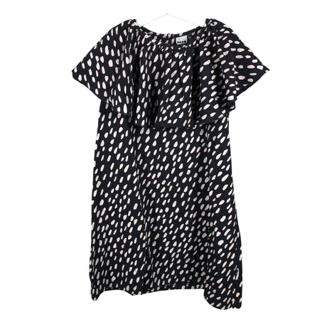 Tyttöjen Papu - Trikoomekko, koko 134 - 140 - Musta ()