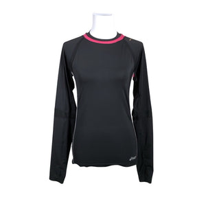 Naisten Asics - Urheilupaita, pitkät hihat, koko 36 - Musta (1)