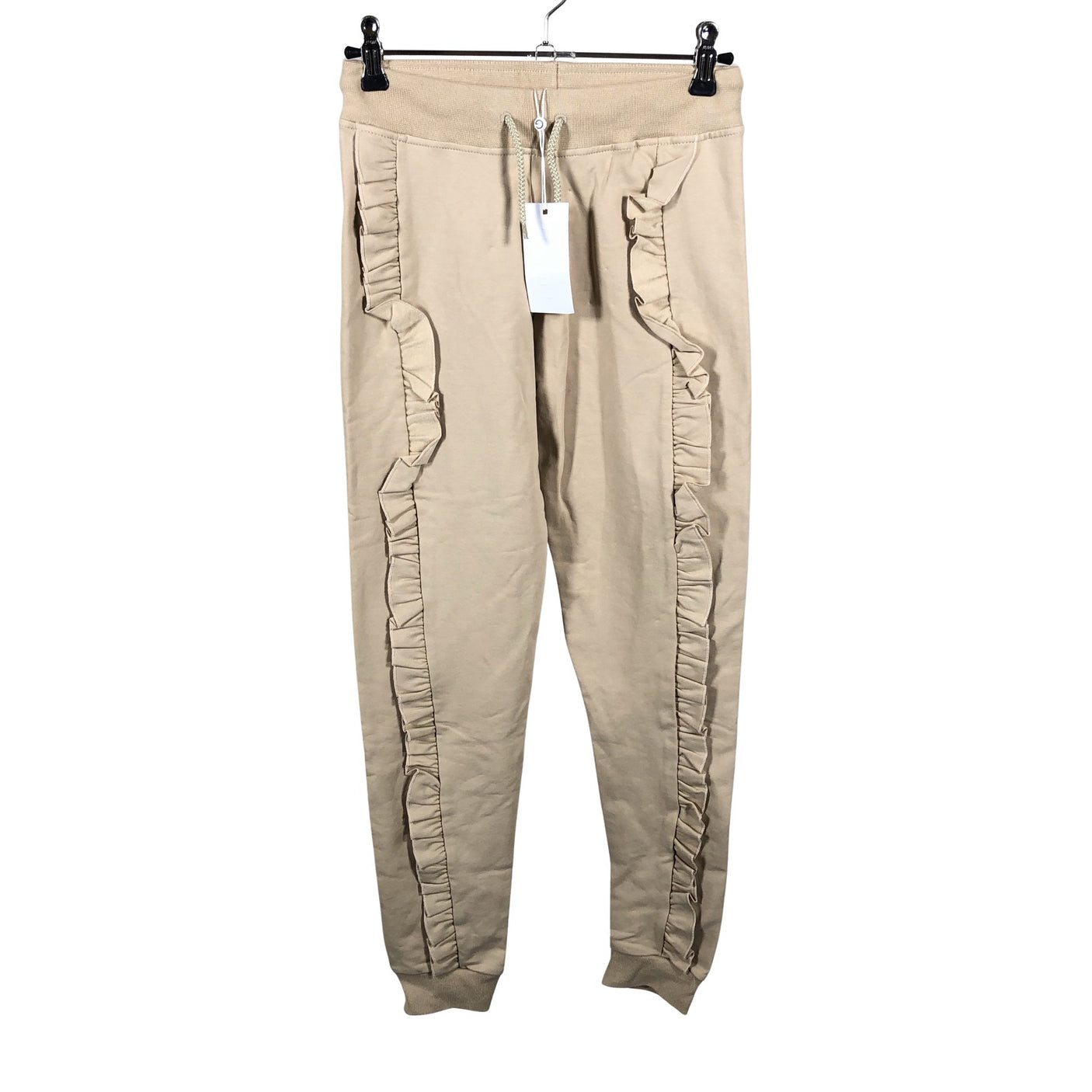 Tyttöjen Gugguu - Collegehousut, koko 140 - 146 - Beige (2)