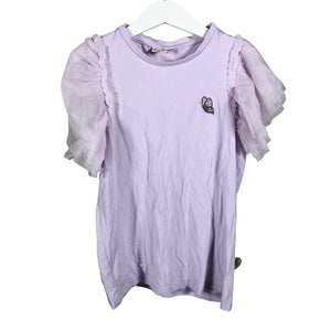 Tyttöjen POMPdeLUX - Trikootoppi, koko 134 - 140 - Violetti (1)