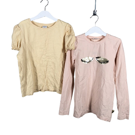 Tyttöjen POMPdeLUX - Trikoopaita, koko 134 - 140 - Vaaleanpunainen ()