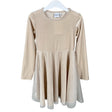 Tyttöjen Metsola - Juhlamekko, koko 122 - 128 - Beige ()