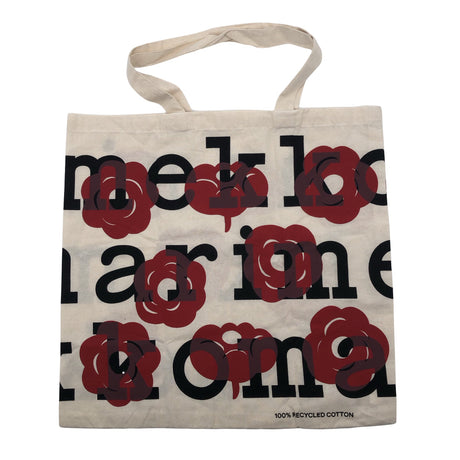 Unisex Marimekko - Ostoskassi, koko Maxi - Punainen ()