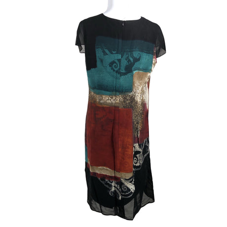 Naisten Modelia - Sifonkimekko, koko 40 - Musta (2)