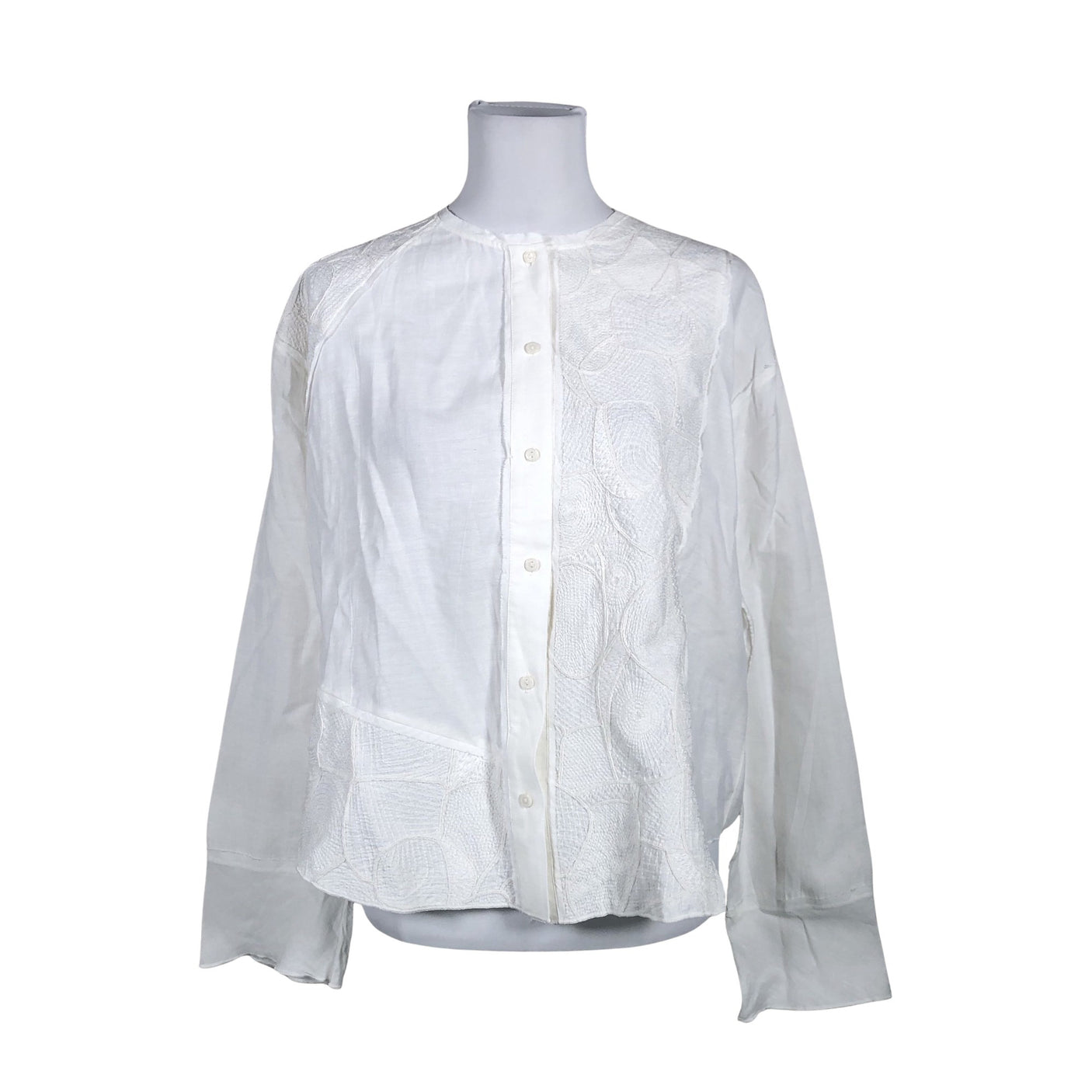 Naisten Massimo Dutti - Pusero, koko 38 - Luonnonvalkoinen (1)