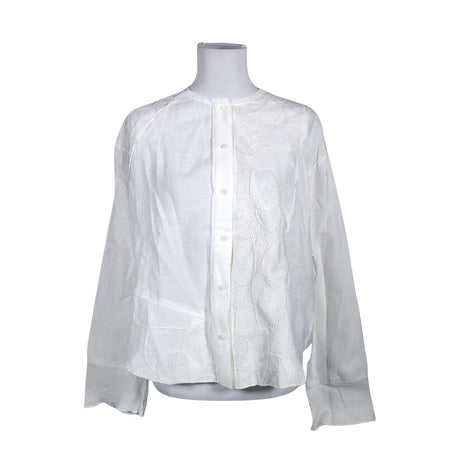 Naisten Massimo Dutti - Pusero, koko 38 - Luonnonvalkoinen ()