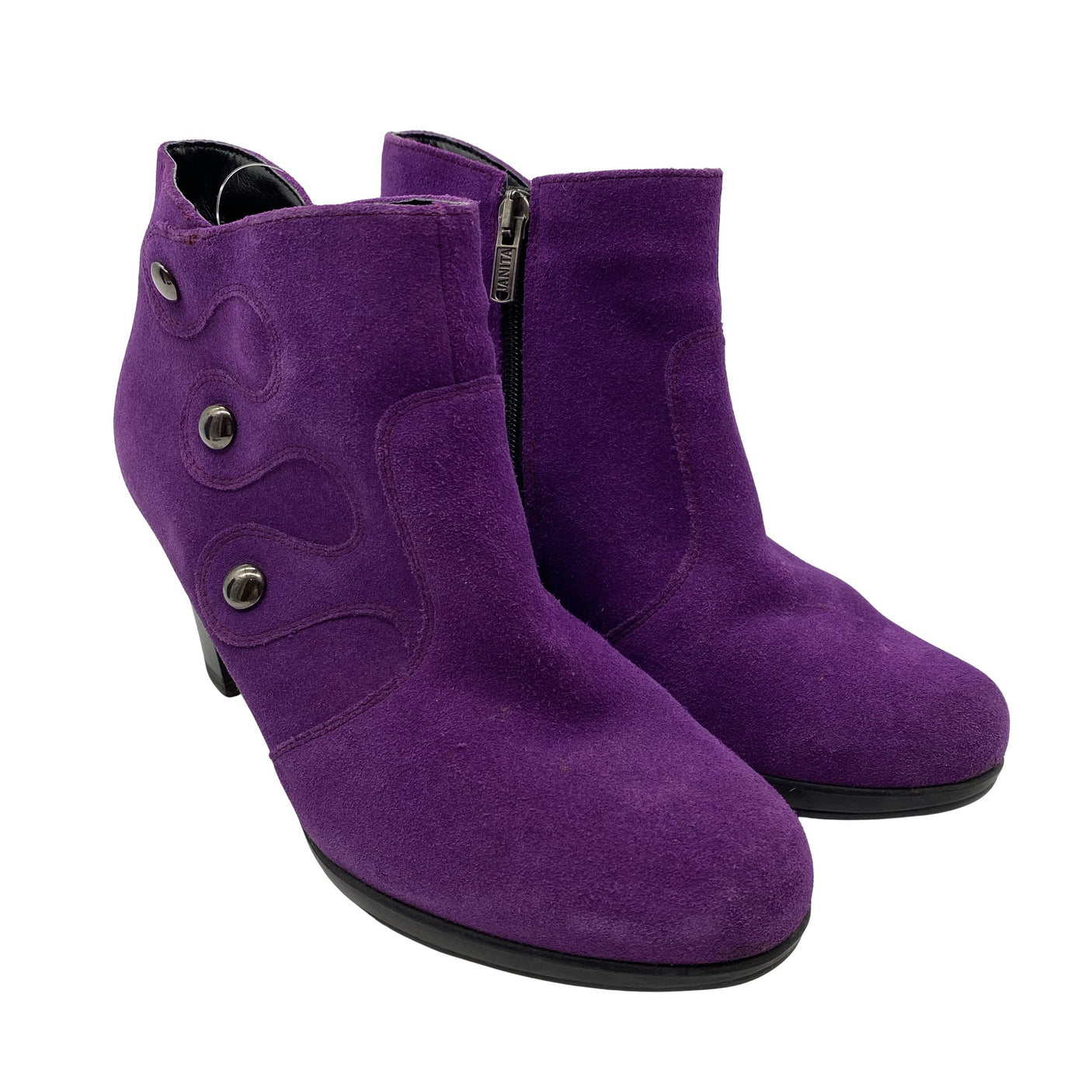 Naisten Janita - Nilkkurit, koko 38 - Violetti (2)