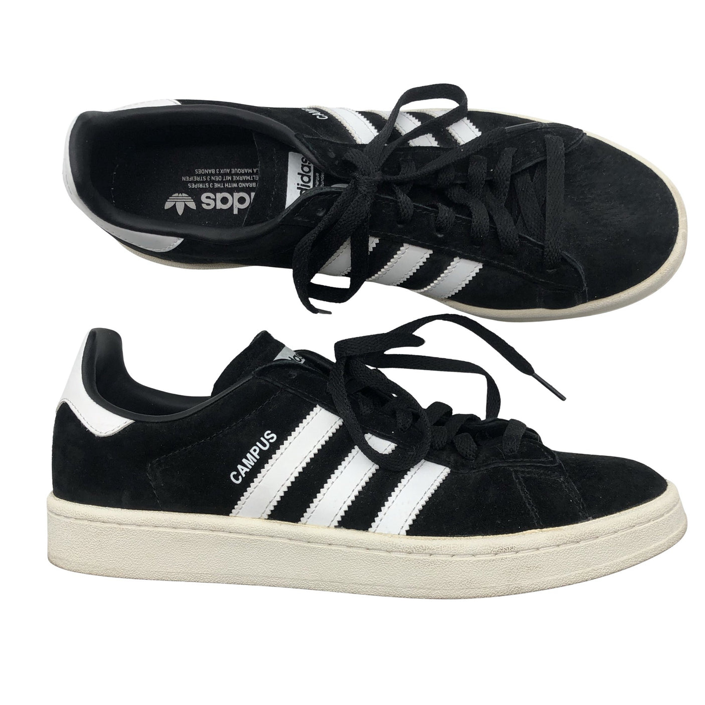 Miesten Adidas - Tennarit, koko 43 - Musta (1)