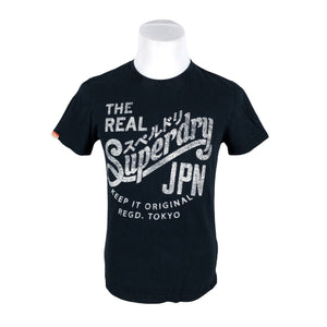 Miesten Superdry - T-paita, koko M - Sininen (1)
