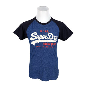 Miesten Superdry - T-paita, koko M - Sininen (1)