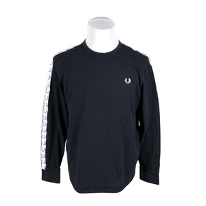 Miesten Fred Perry - Trikoopaita, koko XL - Musta (2)