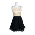 Naisten Little Mistress London - Juhlamekko, koko 34 - Musta ()