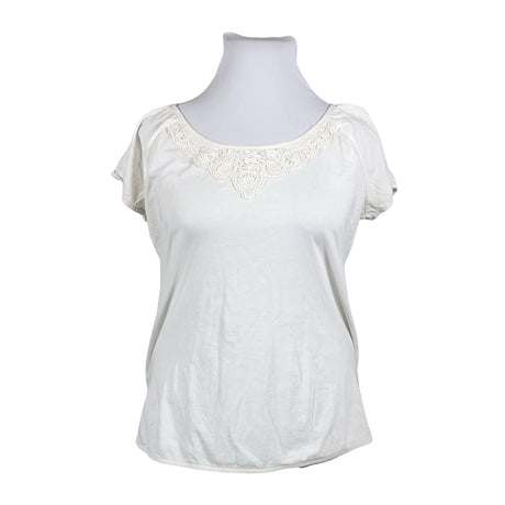 Naisten Esprit - T-paita, koko 44 - Luonnonvalkoinen ()