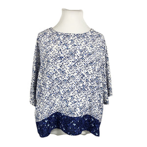 Naisten Marks&Spencer - Lyhythihainen pusero, koko 48 - Sininen (1)