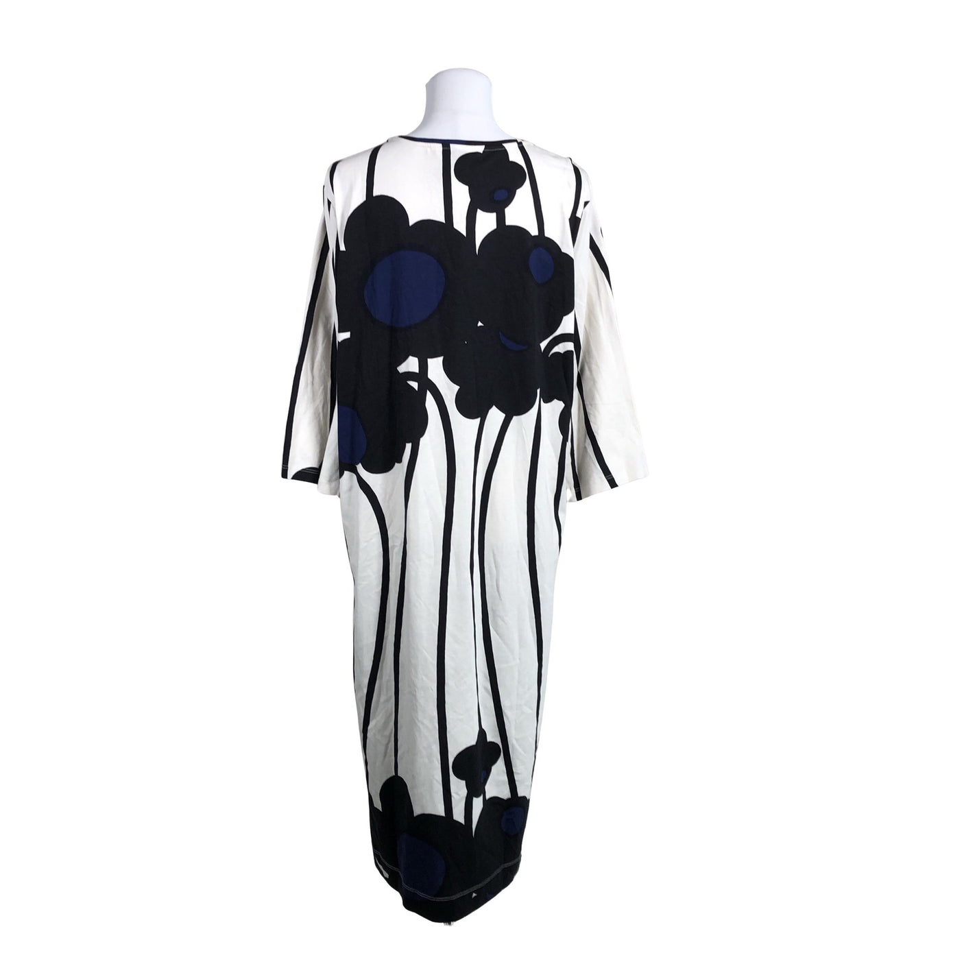 Naisten Marimekko - Trikoomekko, koko 38 - Valkoinen (3)