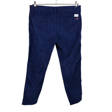 Miesten Levi's - Samettihousut, koko W34 - Sininen (2)