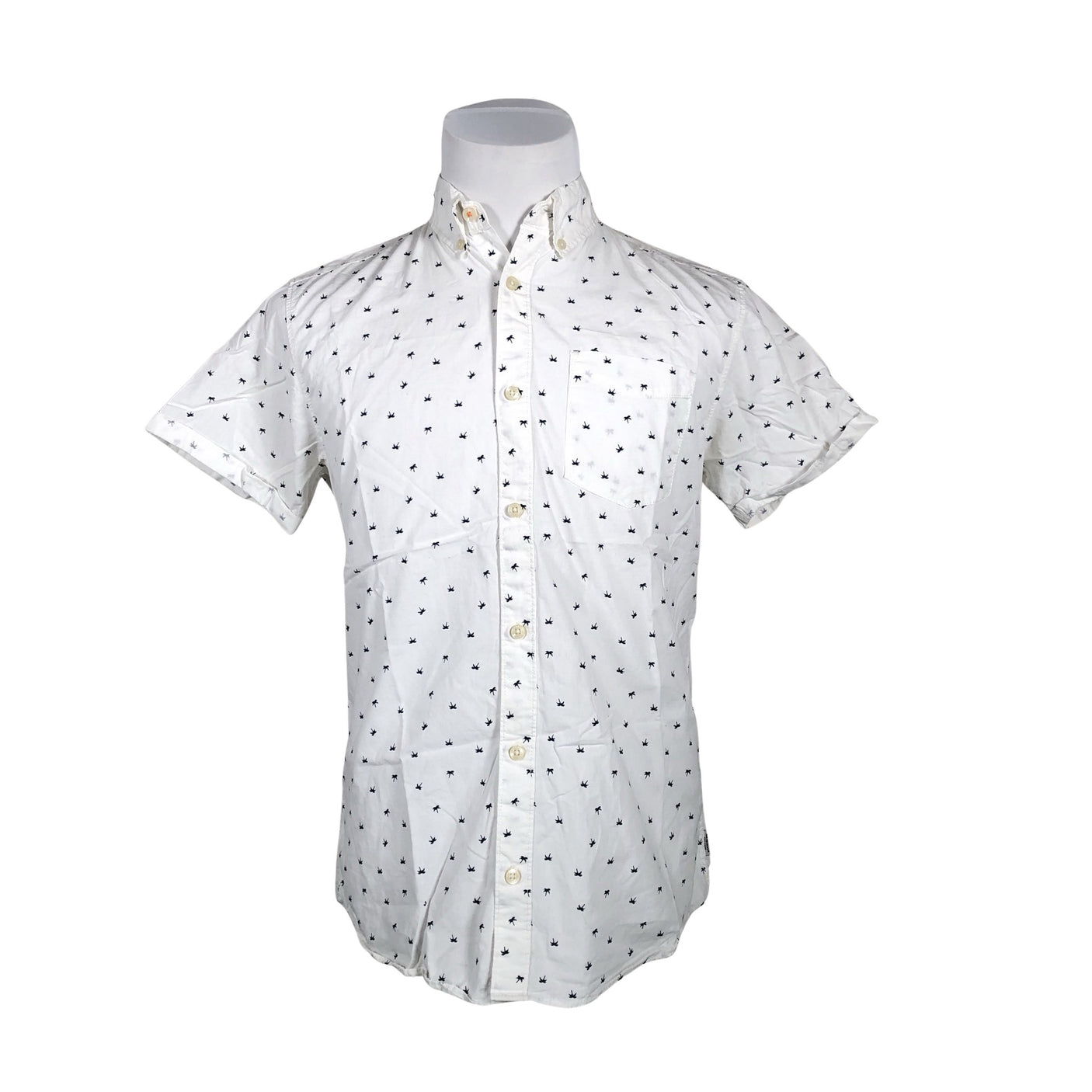 Miesten Jack & Jones - Kauluspaita, koko M - Luonnonvalkoinen (1)
