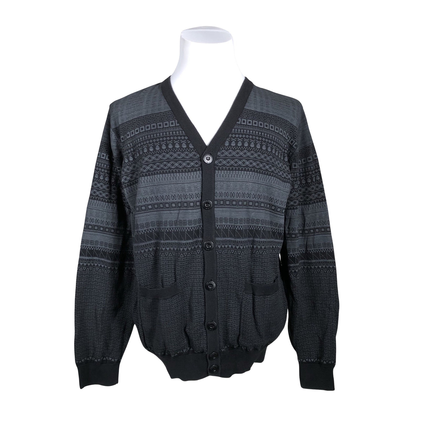 Miesten Jack & Jones - Neuletakki, koko L - Harmaa (1)