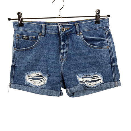 Naisten Superdry - Farkkushortsit, koko W25 - Sininen ()
