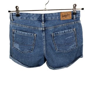 Naisten Superdry - Farkkushortsit, koko W25 - Sininen (2)