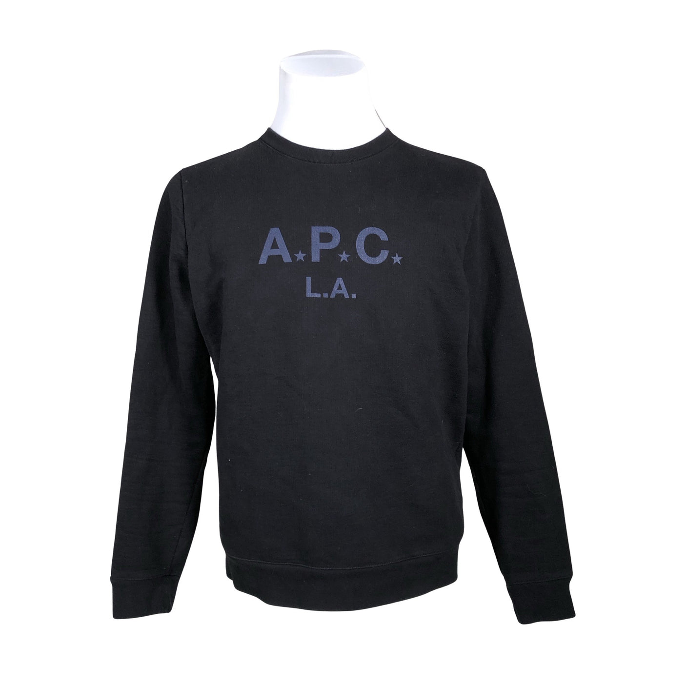 Miesten A.P.C. - Collegepaita, koko M - Musta (1)