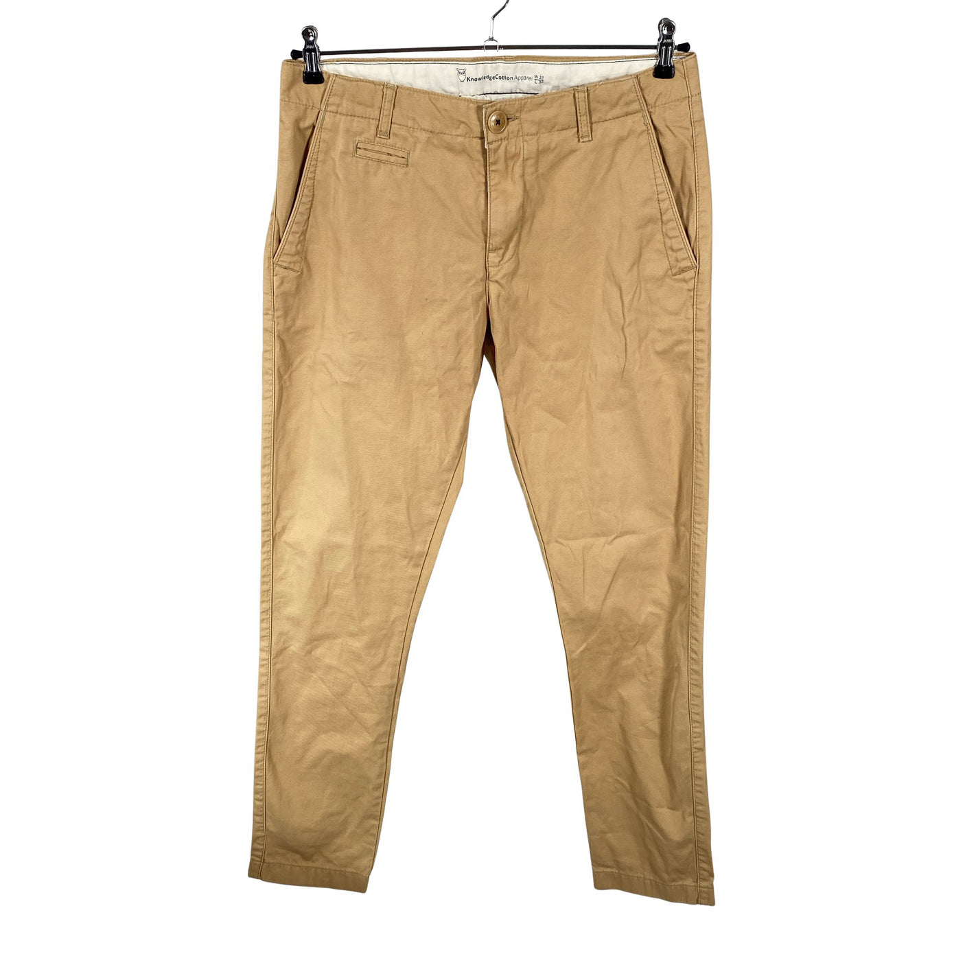 Miesten Knowledge Cotton Apparel - Chinot, koko W31 - Oranssi (1)