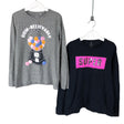 Tyttöjen Name It - Trikoopaita, koko 146 - 152 - Harmaa ()