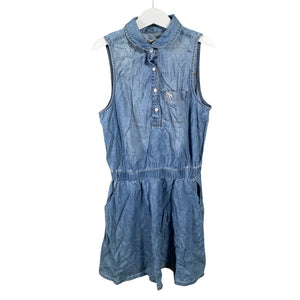 Tyttöjen Abercrombie&Fitch - Farkkumekko, koko 146 - 152 - Sininen (1)