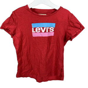 Tyttöjen Levi's - T-paita, koko 146 - 152 - Punainen (1)