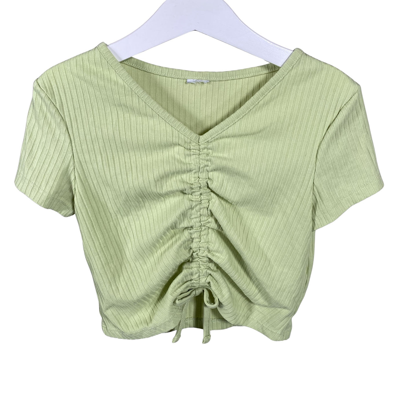 Tyttöjen Lindex - T-paita, koko 122 - 128 - Vihreä (1)