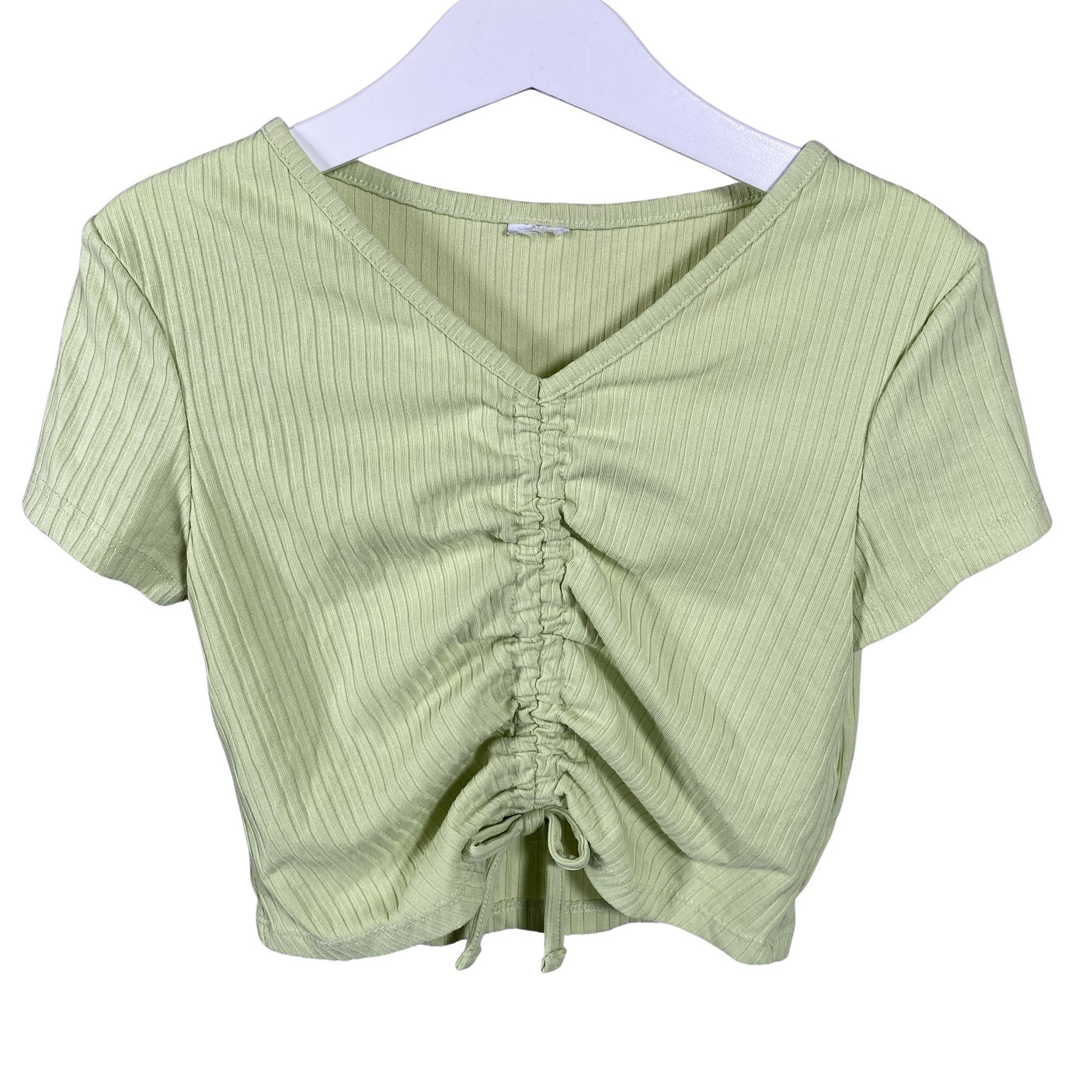 Tyttöjen Lindex - T-paita, koko 122 - 128 - Vihreä (2)