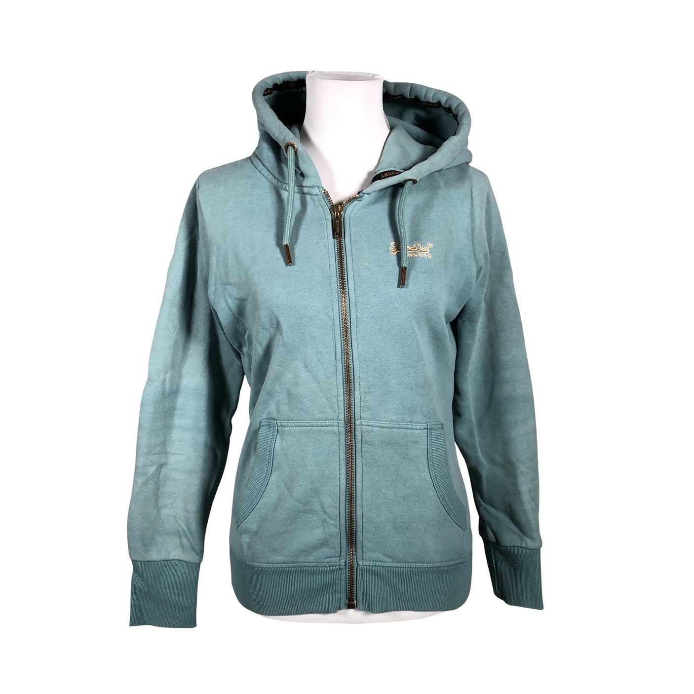 Naisten Superdry - Huppari, koko 36 - Turkoosi (1)