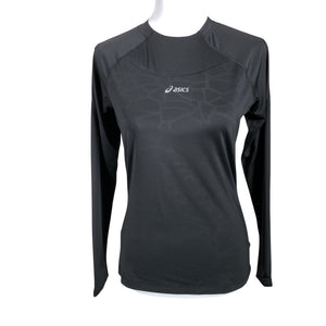 Naisten Asics - Urheilupaita, pitkät hihat, koko 36 - Musta (1)