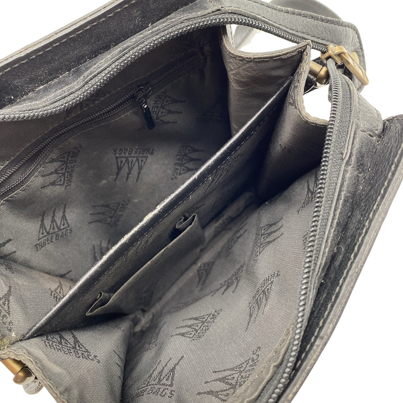 Naisten Three Bags - Olkalaukku, koko Mini - Musta (2)