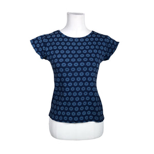 Naisten Marimekko - T-paita, koko 36 - Sininen (1)