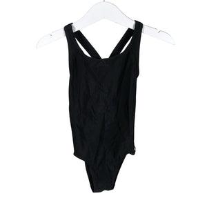 Tyttöjen Adidas - Uimapuku, koko 110 - 116 - Musta (1)
