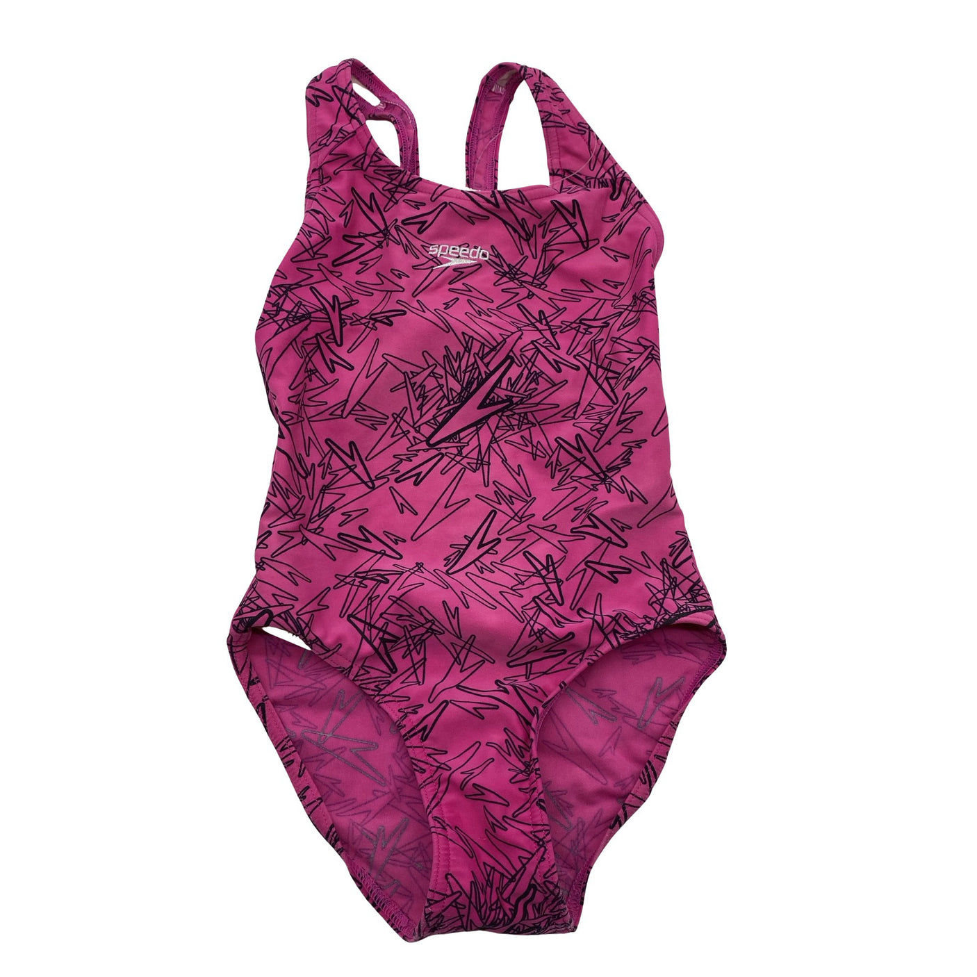 Tyttöjen Speedo - Uimapuku, koko 122 - 128 - Pinkki (1)