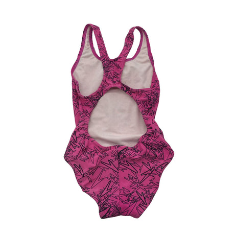 Tyttöjen Speedo - Uimapuku, koko 122 - 128 - Pinkki (2)
