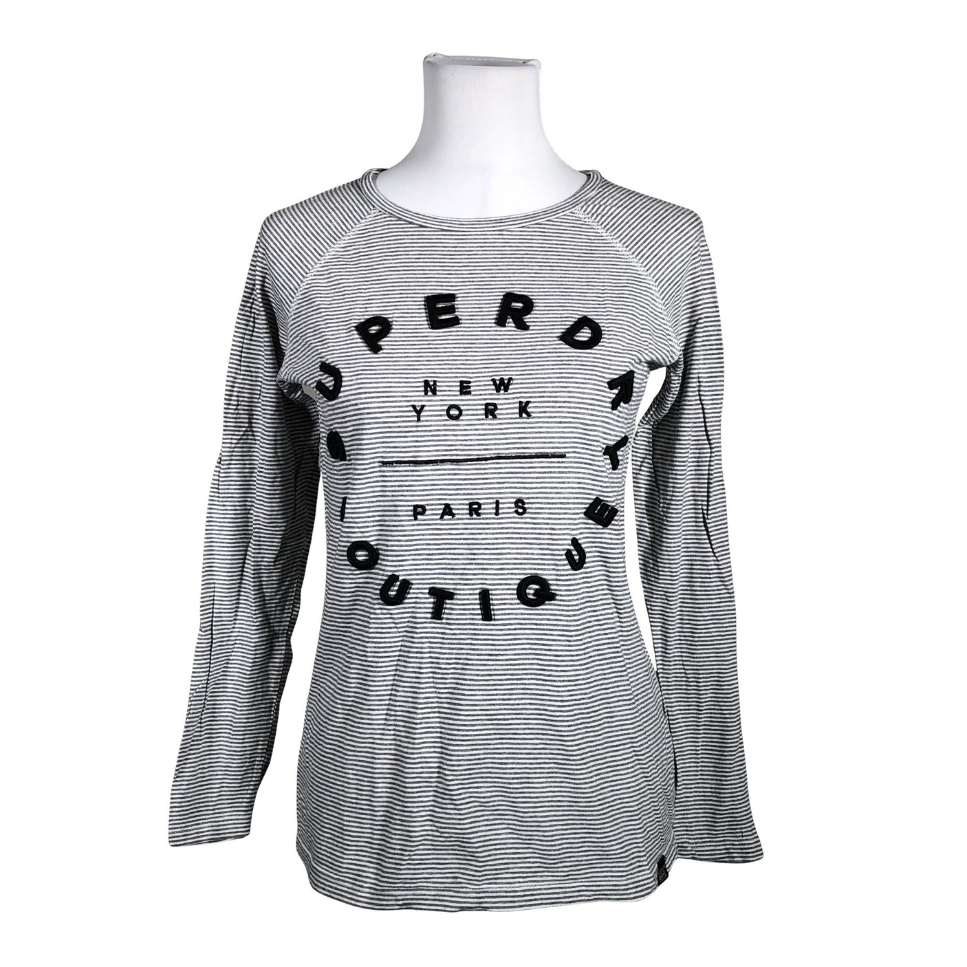 Naisten Superdry - Trikoopaita, koko 38 - Harmaa (1)