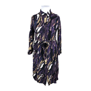 Naisten Ulla Popken - Kangasmekko, koko 42 - Violetti (2)