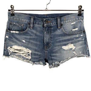 Naisten Denim & Supply Ralph Lauren - Farkkushortsit, koko W27 - Sininen (1)
