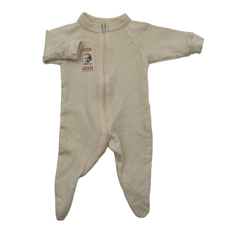 Unisex Ruskovilla - Villahaalari, koko 56 - 62 - Beige ()