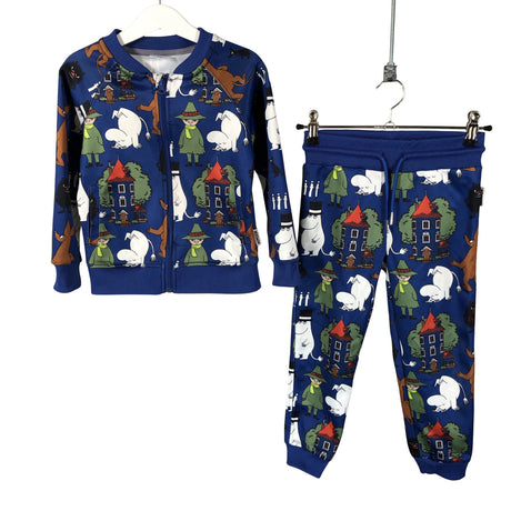Unisex Martinex - Verryttelytakki, koko 104 - 110 - Sininen ()