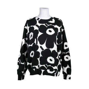 Naisten Marimekko - Collegepaita, koko 40 - Musta (1)