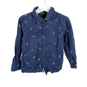 Unisex Holly & Whyte by Lindex - Kauluspaita, koko 110 - 116 - Sininen (1)